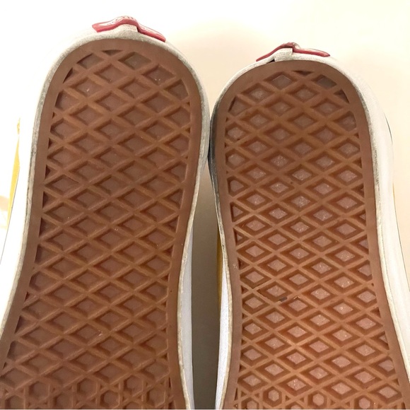 Vans Old Skool Yellow Mustard Canvas Suede Unisex Shoes 7M W 8.5 - Picture 12 of 12